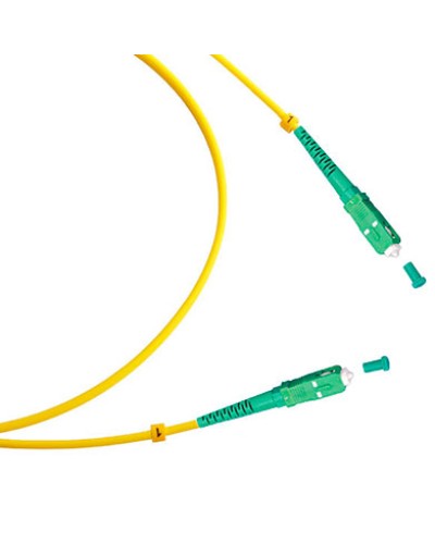 Шнур оптический Cabeus FOP(s)-9-SC/APC-SC/APC-1,5m в Уссурийске Патч-корды оптические Pintop.ru