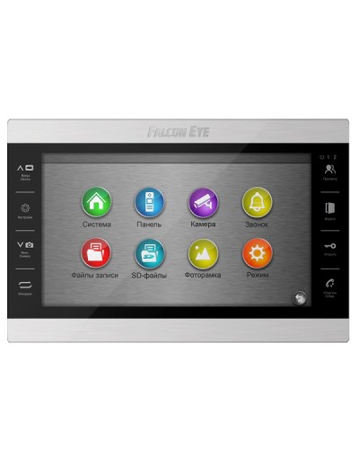 Видеодомофон Falcon Eye Atlas Plus HD (Black) VZ в Уссурийске Абонентские видеоустройства Pintop.ru