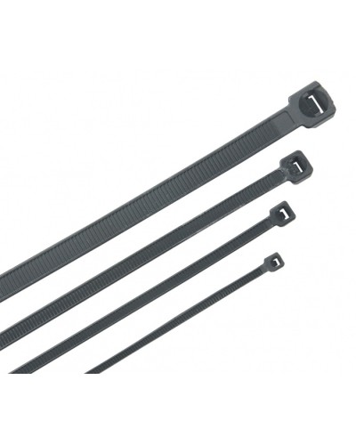 Хомут кабельный морозостойкий Хкм 3,6х200мм черный (100шт) IEK (UHH33-D036-200-100-K02) в Уссурийске Стяжки-хомуты Pintop.ru