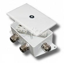 Коробка монтажная огнестойкая Гефест КМ-О (10к*10,0)-IP66-d, два ввода 120х80х68