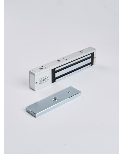 R-Lock RL-EM280-L0S - Электромагнитный замкок, 280кг, DC12/24B, цвет серебристый сатинированный алюминий RAL 7047 в Уссурийске Электромагнитные замки Pintop.ru