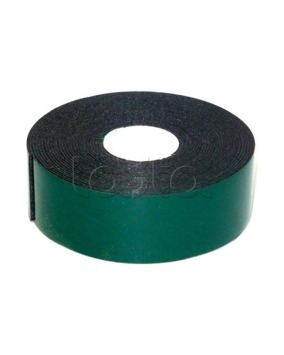 Скотч двухсторонний, зеленого цвета на черной основе, 25мм, 5метров REXANT 09-6125 в Уссурийске Аксессуары для кабель-канала Pintop.ru