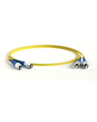 Патч-корд волоконно-оптический Hyperline FC-D2-9-FC/UR-FC/UR-H-30M-LSZH-YL в Уссурийске Патч-корды оптические Pintop.ru