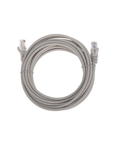 Патч-корд U/UTP, CAT 5e, RJ45-RJ45, 26AWG, LSZH, серый, 5м REXANT 02-0100-5 в Уссурийске Патчкорды (медные) Pintop.ru