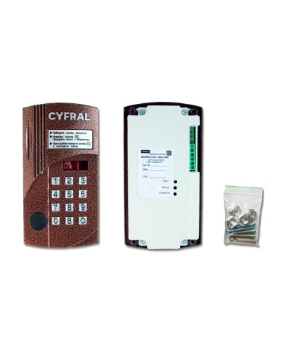 Блок вызова видеодомофона на 100 абонентов Цифрал CCD-2094.1M/РKVС в Уссурийске Вызывные аудиопанели малоабонентные Pintop.ru