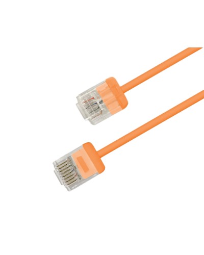 Патч-корд Hyperline PC-LPU-UTP-RJ45-RJ45-C6-2M-LSZH-OR в Уссурийске Патчкорды (медные) Pintop.ru