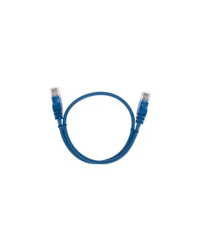 Патч-корд U/UTP, CAT 5e, RJ45-RJ45, 26AWG, LSZH, синий, 0,5м REXANT 02-0104-05 в Уссурийске Патчкорды (медные) Pintop.ru