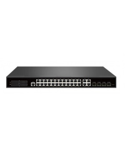 Управляемый L2 PoE коммутатор 24GE+4Uplink+4SFP, Gigabit Managed PoE Switch Tantos TSn-24GP28C4M в Уссурийске Коммутаторы Pintop.ru