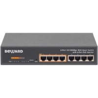 Коммутатор PoE 8-портовый Beward STW-8P4