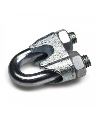 Зажим троса одинарный D6мм тип Слоник DIN 741 (100 шт/уп) Промрукав (PR08.3894) в Уссурийске Держатели, клипсы, скобы Pintop.ru