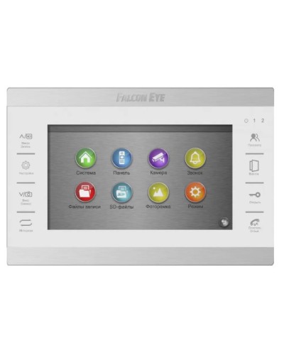 Видеодомофон Falcon Eye FE-70 ATLAS HD (White) VZ в Уссурийске Абонентские видеоустройства Pintop.ru