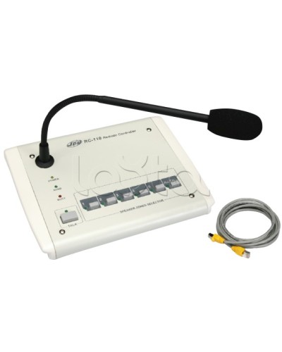 Станция настольная микрофонная JDM RC-110 в Уссурийске Микрофонные консоли и микрофоны Pintop.ru