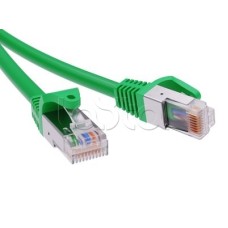 Патч-корд экранированный CAT5E F/UTP 4х2, LSZH, зелёный, 3м DKC RN5EFU4530GN