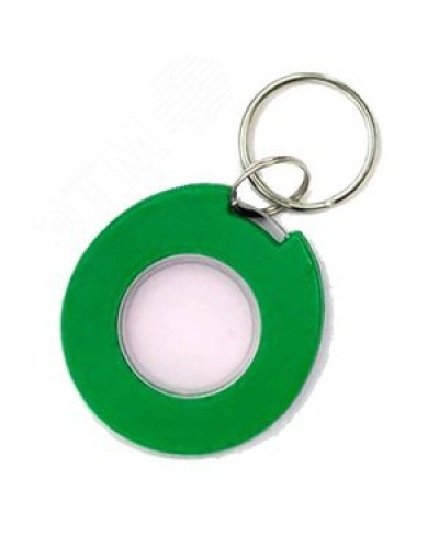 IronLogic IL-08MGT, 1K,с кольцом, зелёный с прозрачной серединой в Уссурийске Оптовые идентификаторы Pintop.ru