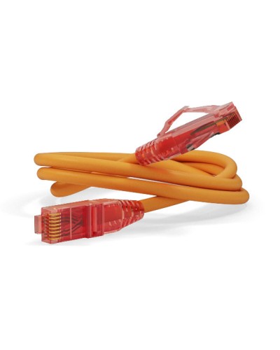 Патч-корд U/UTP Hyperline PC-LPM-UTP-RJ45-RJ45-C5e-10M-LSZH-OR в Уссурийске Патчкорды (медные) Pintop.ru