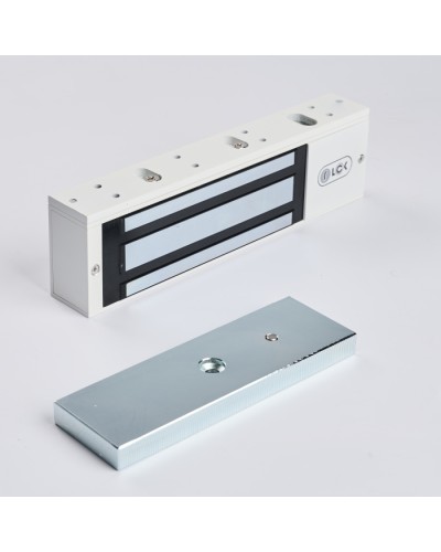 R-Lock RL-EM500-L0W - Электромагнитный замкок, 500кг, DC12/24B, цвет белый, RAL9016(белый) в Уссурийске Электромагнитные замки Pintop.ru