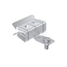 Зажим балочный 3-8 мм с отгибом и винтом М6х9 EKF PROxima (ZB3-8-V6x9G)