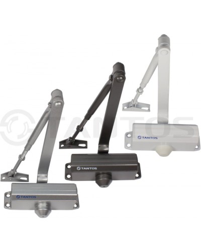 Доводчик дверной Tantos TS-DC045 (Серебро) в Уссурийске Доводчики Pintop.ru