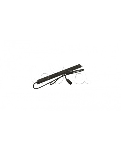 Блок розеток, вертикальный, черн Hyperline (SHE-12IEC-2.5PVB) в Уссурийске Блоки розеток Pintop.ru