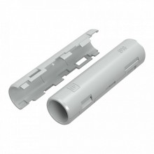 Муфта разборная d16 мм атмосферостойкая серая (10шт/500шт уп/кор) Промрукав (PR13.0429)