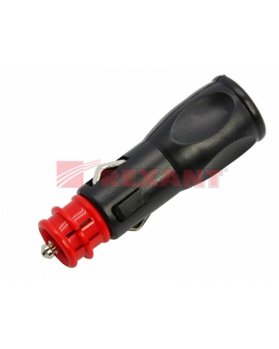 Штекер автоприкуривателя с предохранителем универсальный под винт (50шт/уп) REXANT 16-0204 в Уссурийске Коннекторы Pintop.ru