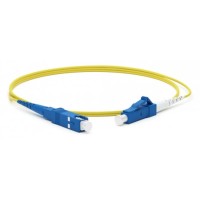 Патч-корд волоконно-оптическийLC/UPC-SC/UPC (20м) Hyperline FC-S2-9-LC/UR-SC/UR-H-20M-LSZH-YL