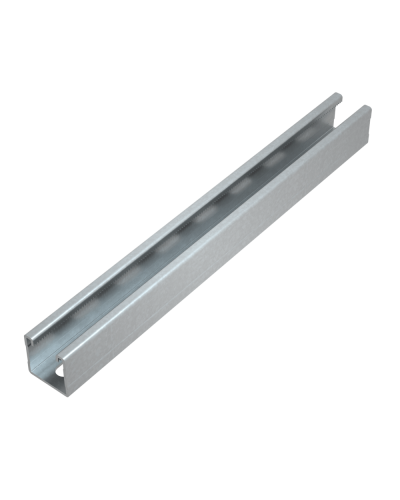 Страт-профиль 41х41 L650 мм s:2,5 HD85 КМ-профиль (STPU41-41-650 HD85) в Уссурийске Аксессуары для лотков Pintop.ru