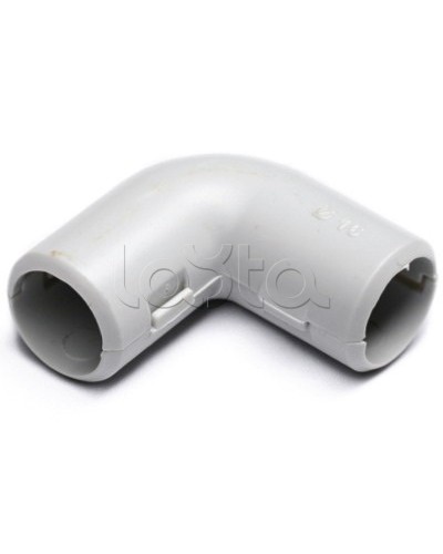 Колено открывающееся, 90 градусов 32 DKC (50532) - Колено открывающееся 90°, номинальный ф32мм, пластик, IP40, RAL 7035 в Уссурийске Повороты, муфты, тройники Pintop.ru