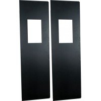 Панель-заглушка на место двери коридора 1200 мм для шкафов LANMASTER DCS 42U, 2 шт. LANMASTER LAN-DC-BPM-42Ux12