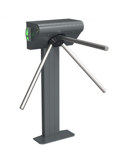 Турникет-трипод Ростов-Дон Т9М1-02 уличный вариант (гибка) (0712-01) в Уссурийске Турникеты Pintop.ru