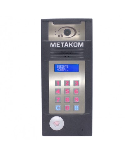 Многоабонентый антивандальный блок вызова Метаком MК2018-TMRFG в Уссурийске Блоки вызова многоабонентные Pintop.ru