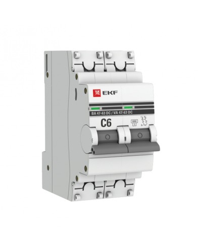 Дифференциальный автомат АВДТ-63 10А/30мА (характеристика C, электронный, тип АС) 6кА EKF (DA63-10-30e-AC) в Уссурийске Электротехническое оборудование Pintop.ru