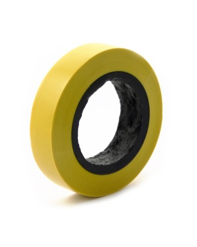 Изолента ПВХ 20 метров ширина 19мм (Желтый) ПожТехКабель PTK-Accessories в Уссурийске Стяжки-хомуты Pintop.ru
