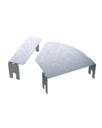 Крышка д/угла гор.изм.CPO 0-44 осн.100 DKC (38010HDZL) в Уссурийске Аксессуары для лотков Pintop.ru