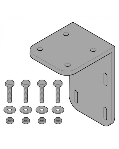 Кронштейн крепления к стене C003 C004 Came 119RICX011 в Уссурийске Запчасти для шлагбаумов и автоматики Pintop.ru