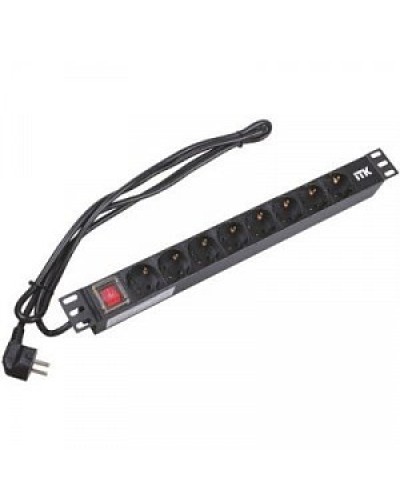 Блок розеток на 8 розеток 19 ITK PH22-9D1 в Уссурийске Блоки розеток Pintop.ru