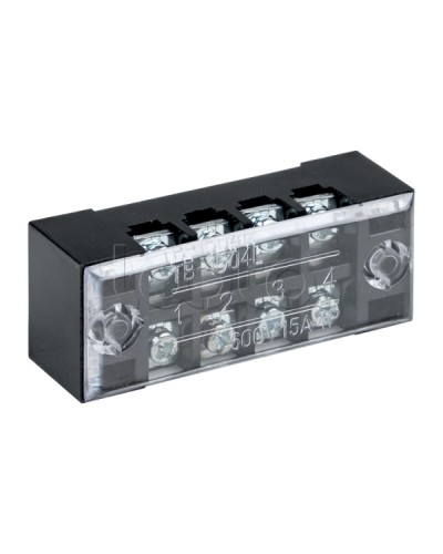 Терминал клеммный TB-1504 до 1,5 мм2 15A 4 клеммные пары EKF PROxima (tb-1504) в Уссурийске Клеммные колодки Pintop.ru