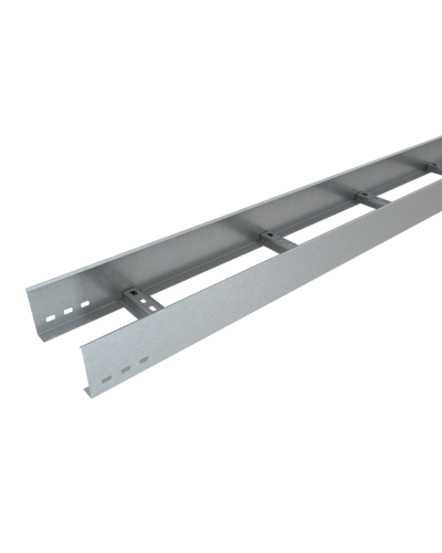 Лоток лестничный 100х100х1,2 L2500 мм HD КМ-Профиль (LL100-100-1.2-2500 HD) в Уссурийске Кабельные лотки Pintop.ru