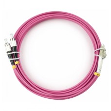 Шнур оптический duplex LC-FC 50/125 mm OM4 10м LSZH Cabeus FOP-50-OM4-LC-FC-10m