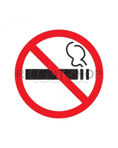 Знак безопасности Курить запрещено 200*200 мм (5шт/уп) REXANT (56-0035) в Уссурийске Дополнительное оборудование для ОПС Pintop.ru