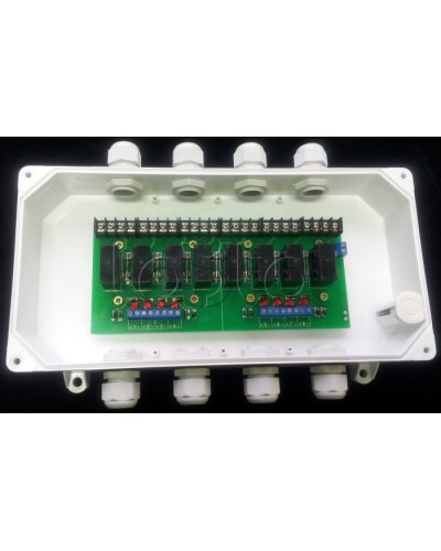 Устройство управления и коммутации Магнито-Контакт УУК-24-08 в Уссурийске Модули сопряжения Pintop.ru