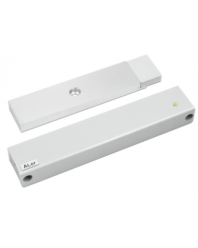 Замок электромагнитный Aler AL-400 PRemium (24 В, серый) в Уссурийске Электромагнитные замки Pintop.ru