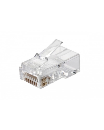 Вилка RJ45 Q-PLUG, категория 6, UTP, для полевой установки, без цвета, упаковка 50 штук Eurolan (13A-U6-11WT) в Уссурийске Коннекторы и разъемы Pintop.ru