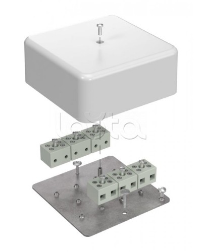 Коробка огнест для кабель-канала 40-0470-FR6.0-12 Е15-Е60 (латунь) 103х103х45 Промрукав (40-0470-FR6.0-12-Е60) в Уссурийске Распределительные коробки Pintop.ru