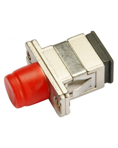 Соединитель проходной SC-FC, SM(для одномодового кабеля), D-тип Cabeus SC-FC-SM в Уссурийске Проходные адаптеры и розетки оптические Pintop.ru