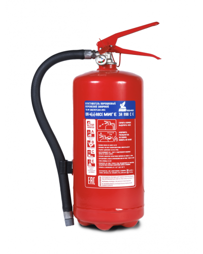 Огнетушитель ПОЖТЕХНИКА ОП-4(з) МИГ Е (3А, 70В, С, Е) в Уссурийске Огнетушители Pintop.ru