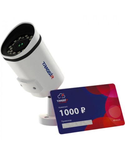 IP-камера видеонаблюдения уличная TRASSIR Cloud Outdoor Сylinder в Уссурийске IP-камеры Pintop.ru