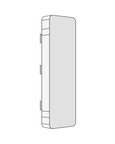 Заглушка LAN 120x80 DKC 00878 в Уссурийске Аксессуары для кабель-канала Pintop.ru
