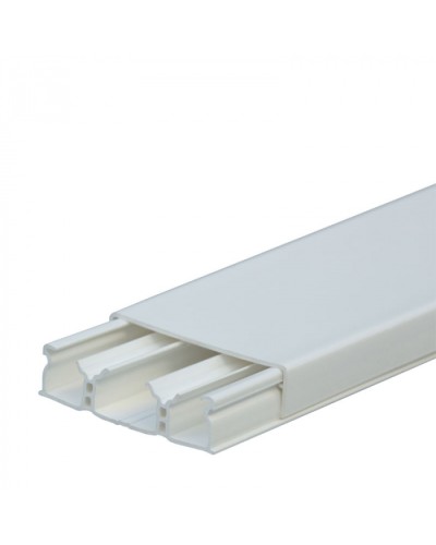 Мини-плинтус DLPlus 60x16 - 3 секции - длина 2,10 м - белый Legrand 030026 в Уссурийске Кабель-канал Pintop.ru