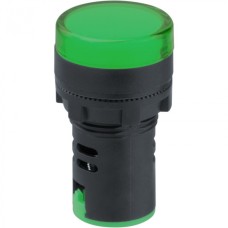 Лампа индикаторная Navigator 82 800 NBI-I-AD22-230-G зеленая d22мм 230В AC/DC